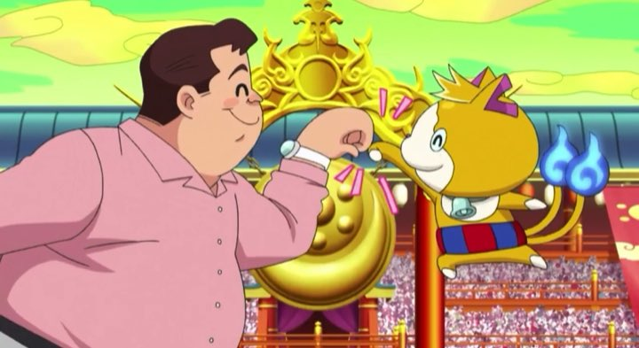 in the Yo-kai Watch anime (2014) Tomnyan is partners with a watch