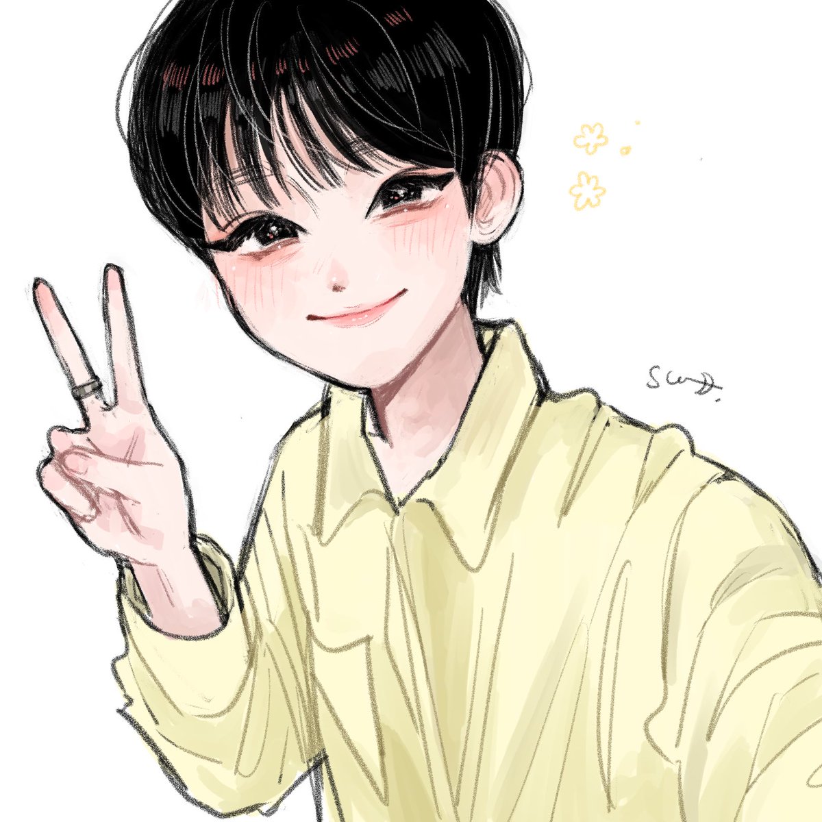 en____sunoo's tweet photo. 🌼💛

#김선우
#ENHYPENfanart https://t.co/DwVEiy9q4R