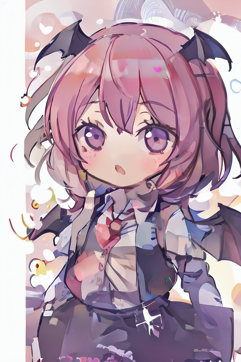 小悪魔(東方プロジェクト) 「小悪魔 」|kaeshiro👑💎🔱⚜️🏆🎖️🏅🥇🥈🥉🎗️🎀のイラスト