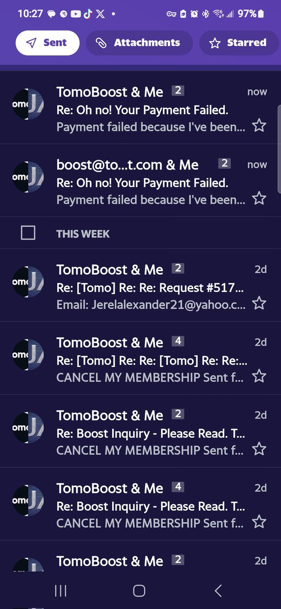 XanderLitt's tweet photo. @TomoCredit I've been trying to cancel my membership for 4 months. You don't have an option in your app or on your site and I'm STILL being charged. Your owner blocked me on X for trying to get answers......... https://t.co/9M77dBdAB8