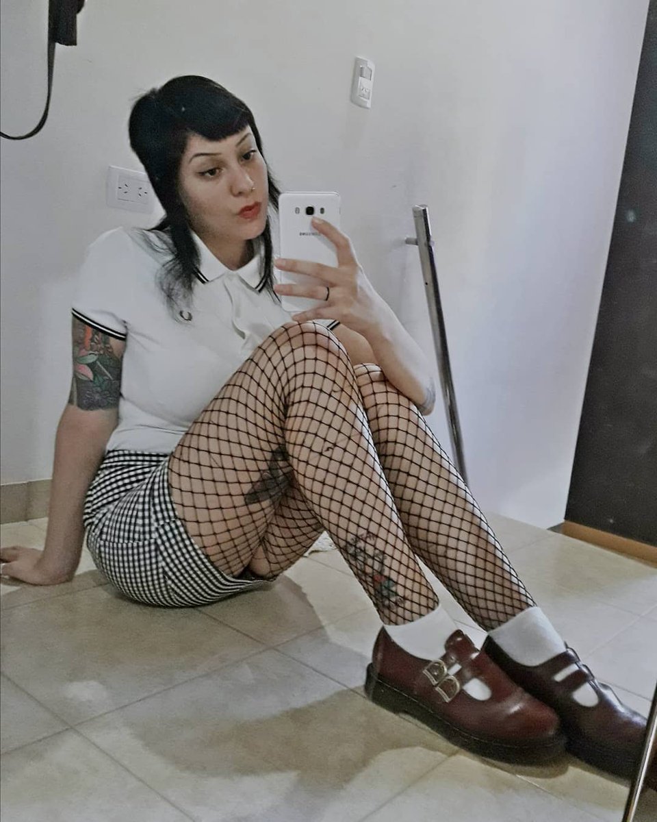 From @skyxcream #style  #style  #skinheadstyle #skinhead  #suedeheads  #casualclobber  #rudegirl  #alternativegirls #drmartens  #70svibes  #skinheadworkingclass  #tradition  #casualwear  #vintagelook  #skinheads