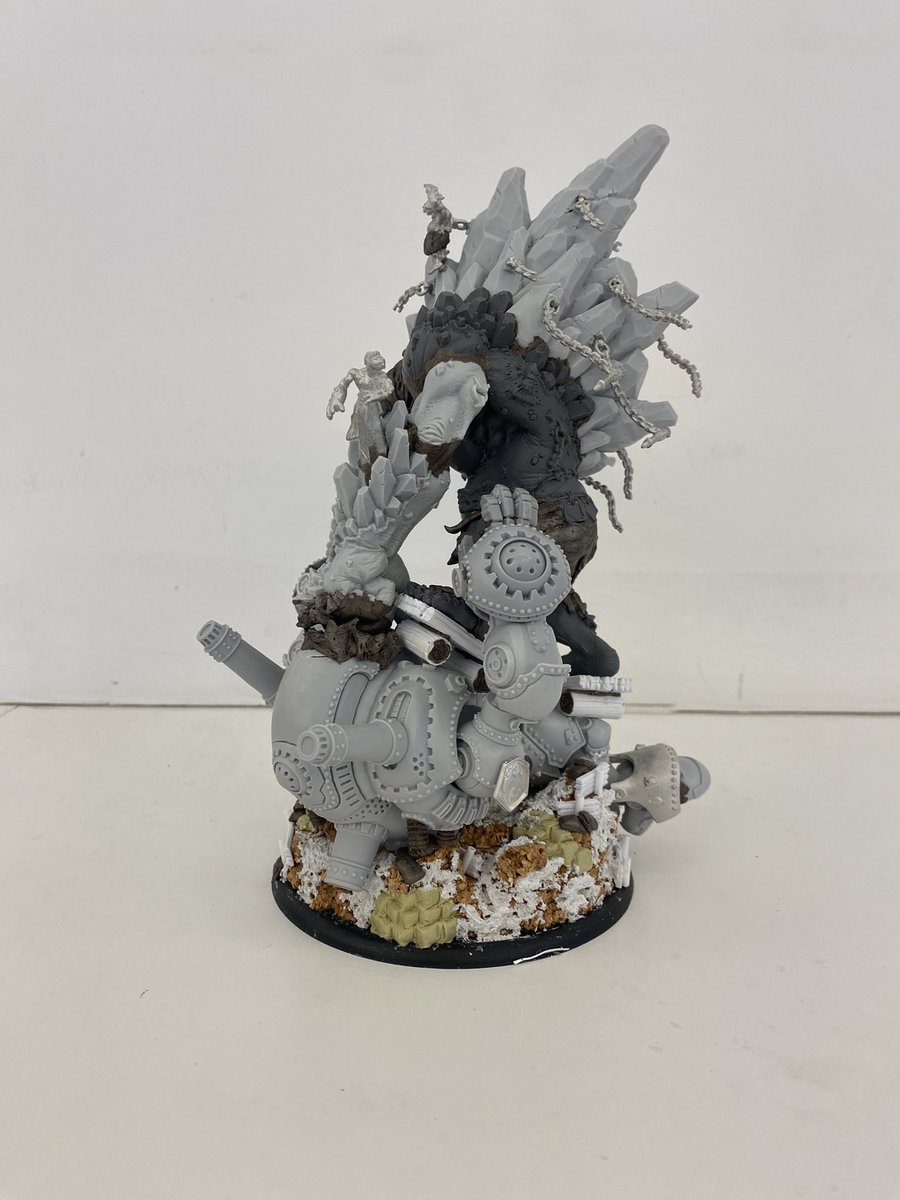 tmsmnns's tweet photo. Mountain king, having fun with his friend the stormwall. https://t.co/PIaKN6PQWt
