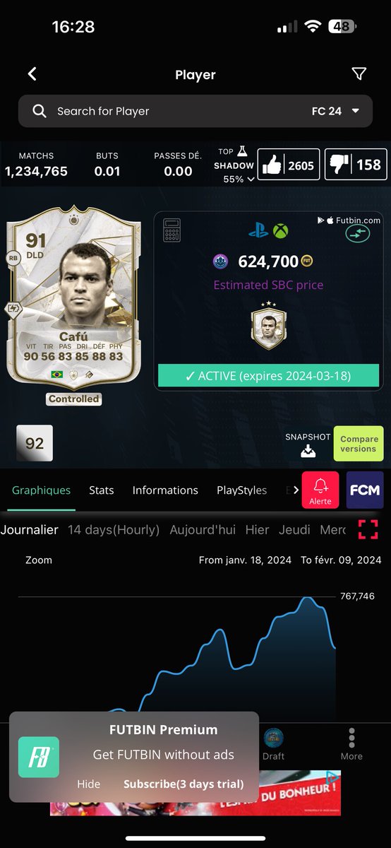PintoKeny's tweet photo. @FansdeFUT Simple https://t.co/xCOY8TCuQD
