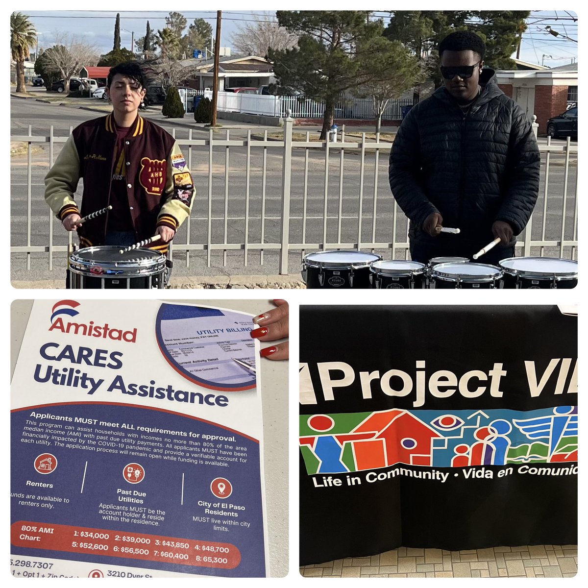 Tyra Harrison (@tyharri) on Twitter photo The team in the <a href="/ELPASO_ISD/">El Paso ISD</a> Andress feeder pattern is out bright and early with solutions and resources for family and student support. Everything from housing instability and utility assistance to mental health resources abound.
Join us! The team in the <a href="/ELPASO_ISD/">El Paso ISD</a> Andress feeder pattern is out bright and early with solutions and resources for family and student support. Everything from housing instability and utility assistance to mental health resources abound.
Join us!