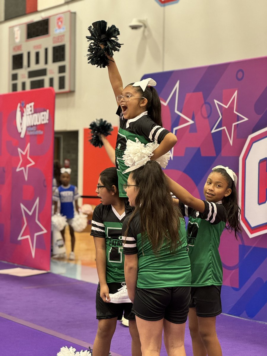 disdactivities's tweet photo. 📣 The ELECTRIFYING Elementary Cheer Showcase is underway at Thomas Jefferson High School! 70 outstanding cheer teams are getting the opportunity to display their talent with exceptional routines that are sure to leave you in awe! 🎉 #Cheerleading #DallasISDCheer #ElementaryCheer https://t.co/aQ1HywzWTB