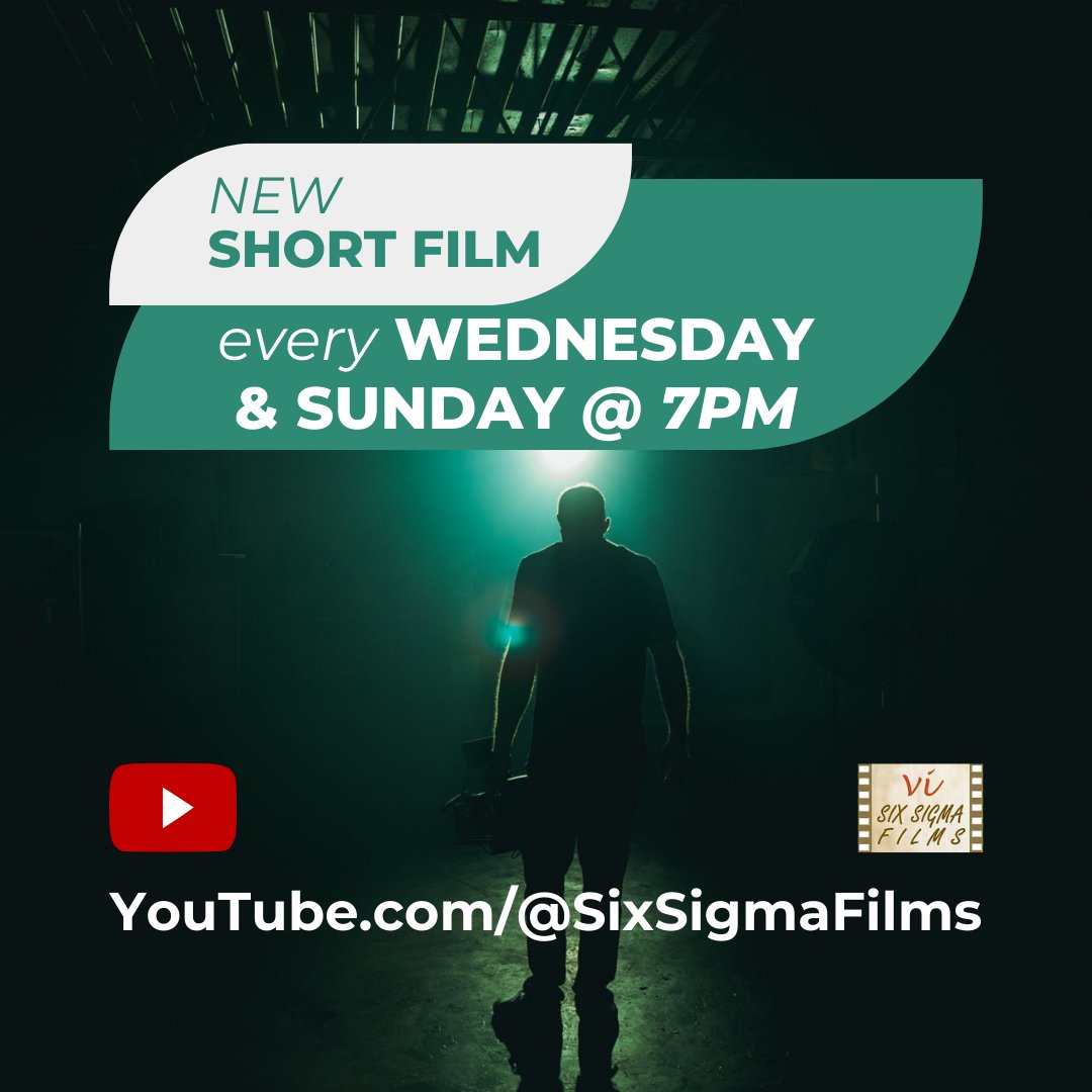 Watch New #shortfilm On #YouTube Every Wed & Sun at 7 PM at bit.ly/sixsigmafilms
If you Want to showcase your #shortmovie , contact #SixSigmaFilms at - Coffishorts@gmail.com. 

#movies #movienight #SEVENTEEN #SRK #Bollywood #TRENDING #film #filmfestival #youtubechannel