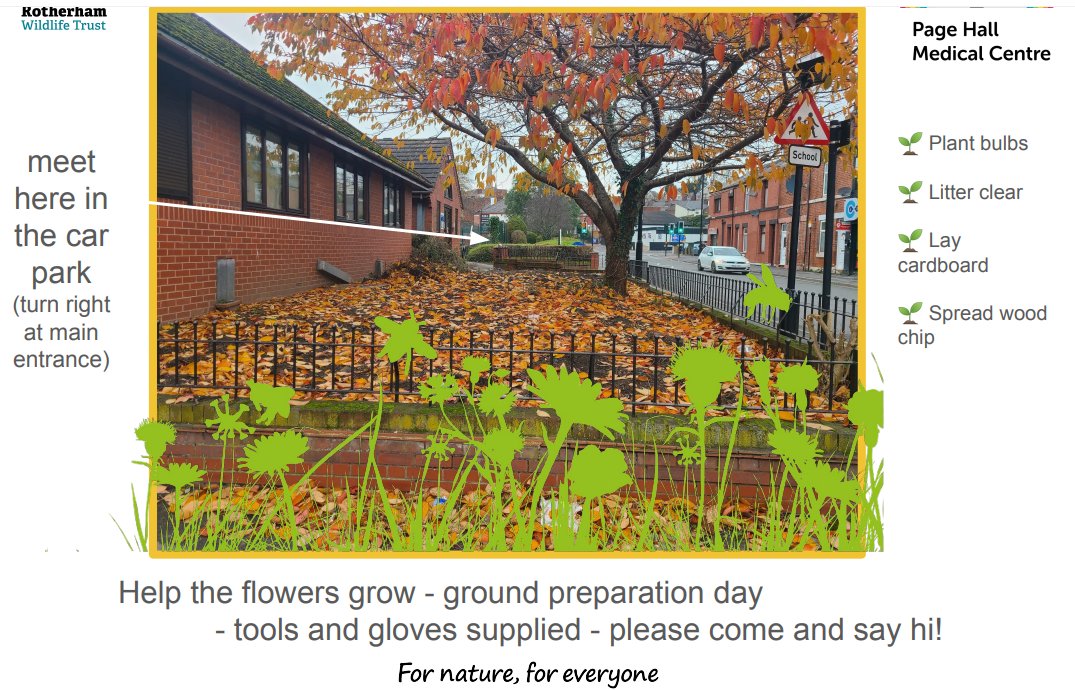 We need you ! Can you help us with improving our outside space ? Volunteers wanted ! Watch this space for gardening days coming soon #environment @GreenerPractice #Bees #Wildlife @WildSheffield
