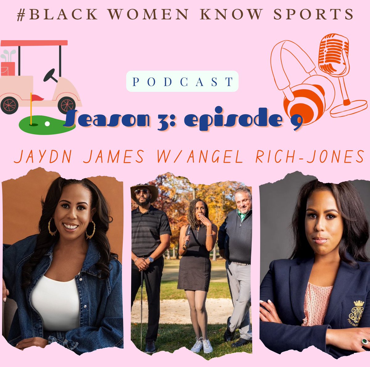 On today’s episode, <a href="/jaydnrayn/">jaydnrayn</a> is joined by  @BlkTechMatters who was named ‘Next Steve Jobs’ by Forbes, the CEO of CreditRich , and the founder of 4tee Acres, which is a partnership with PGA REACH to expand diversity among golf programs within HBCUs! ⛳️👩🏽‍💼🎧🩷 #BWKS #HBCUs #Golf