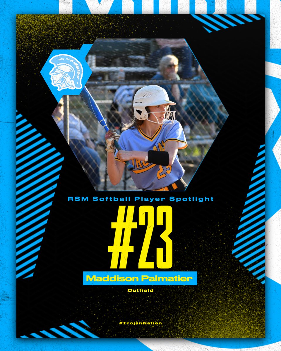 23 DAYS UNTIL OPENING DAY! #23 is Senior Right Fielder/ First baseman Maddison Palmatier! Come join us and cheer on Maddison Monday March 4th for our season opener vs Horse Creek Academy! <a href="/jtmbrooks24/">Joey Middlebrooks</a> <a href="/RSM_Athletics/">RS-M High Trojans</a> <a href="/rsmhs_trojans/">Ridge Spring-Monetta Middle/High School</a> @kmiddlebrooks35 <a href="/ItsKyleDawson/">Kyle Dawson</a>