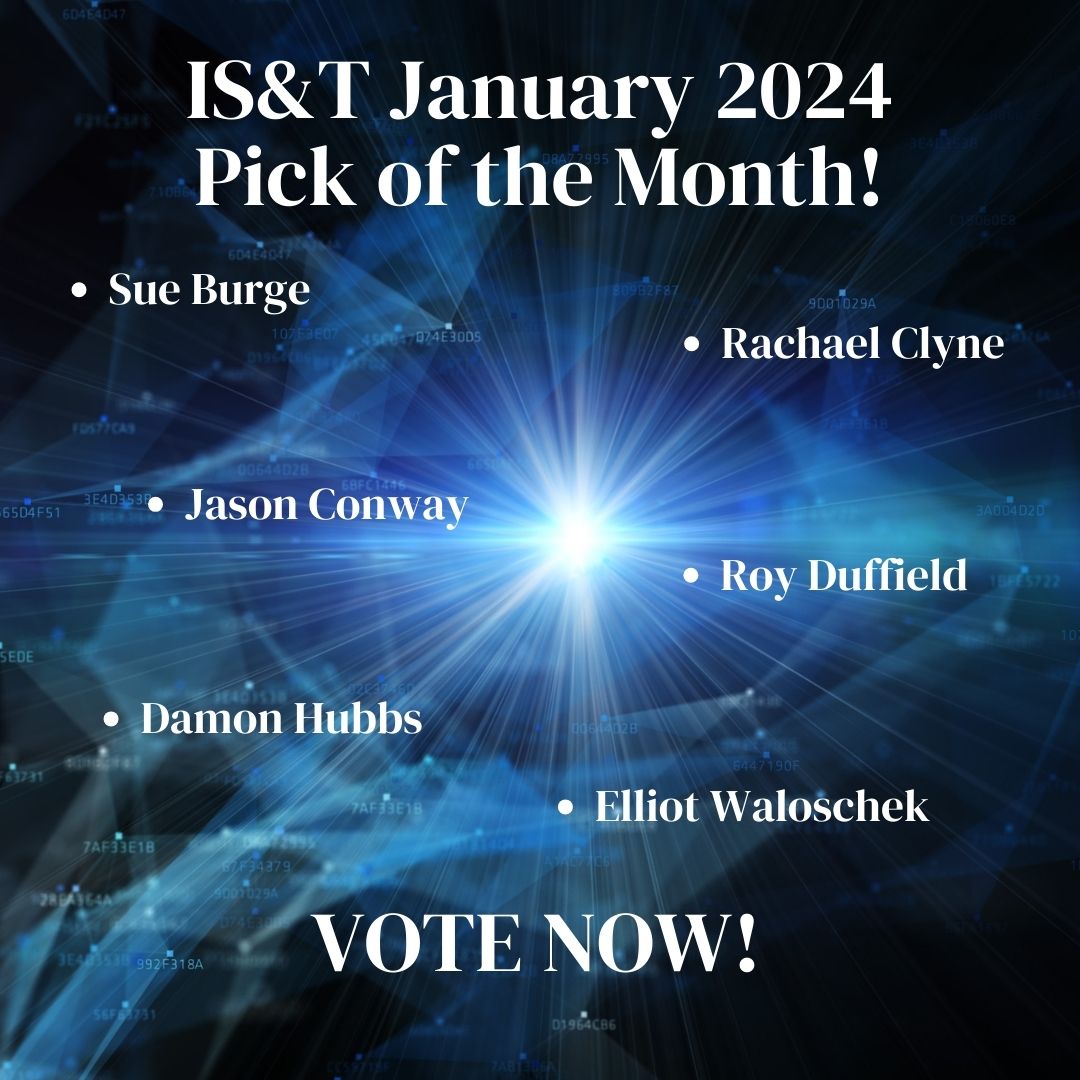 It's time to look back at IS&T in January and choose a Pick of the Month from these amazing shortlisted poets: @SueKBurge, @RachaelClyne1, Jason Conway/@DaydreamAcademy, Roy Duffield/@DrinkTraveller, @Damon_Hubbs or @EWaloschek! Go to inksweatandtears.co.uk/january-2024-p… for more details.