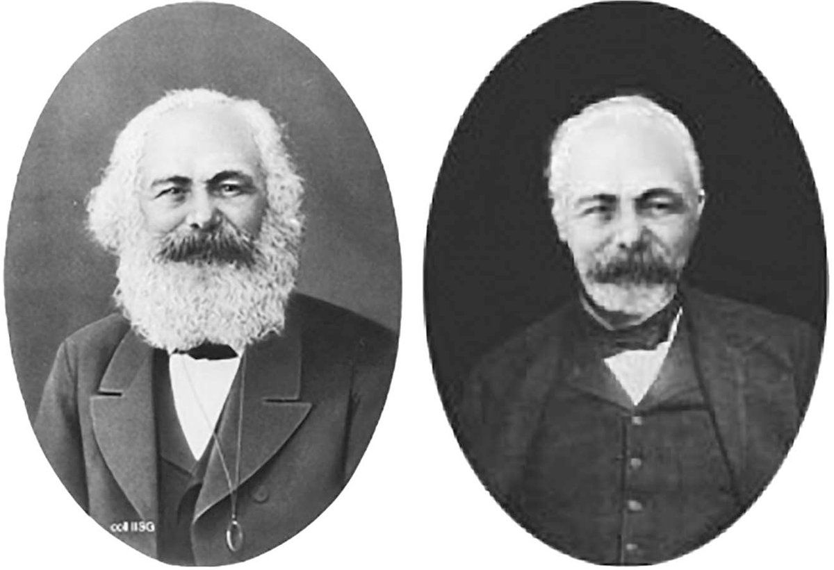In 1882, when he visited Algiers, Marx surprisingly shaved his beard.

He wrote to Engels: "I have done away with my prophet’s beard and my crowning glory but had myself photographed before offering up my hair on the altar of an Algerian barber".

Read more in my <a href="/stanfordpress/">Stanford Press</a>