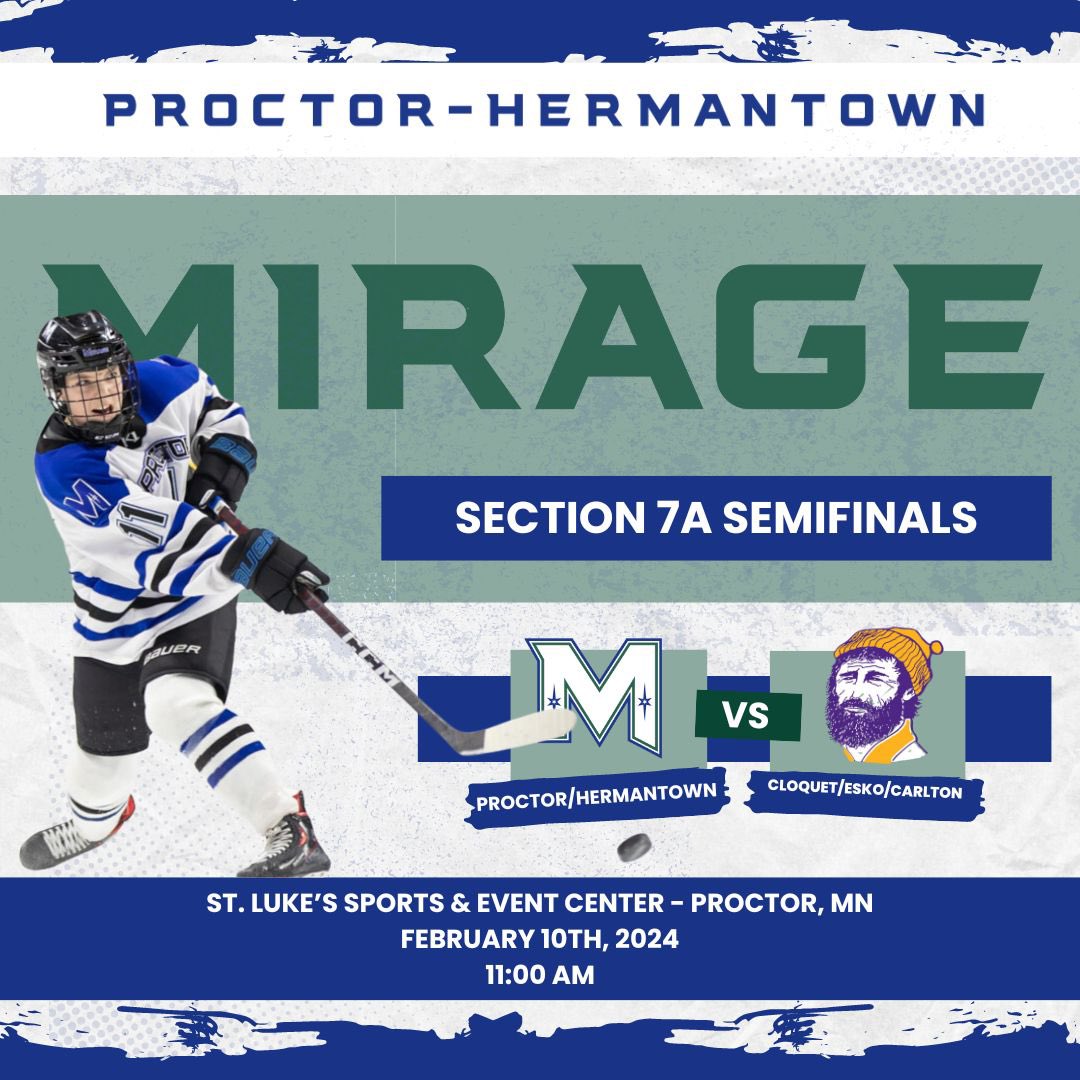 ✨MIRAGE GAME DAY!✨

Come cheer us on this morning for our Section Semifinal matchup against CEC!! 

Let’s go, Mirage!!! #hardworkworks 

📍St. Luke’s Sports &amp; Event Center
🆚 CEC
⏰ 11:00 AM