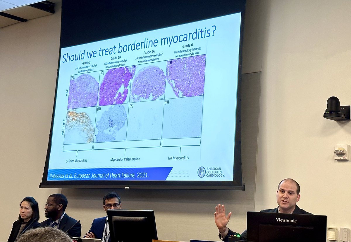 Wamique Yusuf (@wamique) on Twitter photo Great session and talk by Dr Palaskas on the importance and pitfalls of cardiac biopsy in ICI myocarditis at ACC meeting in DC. <a href="/PalaskasN/">Nicolas Palaskas, MD</a> <a href="/anita_deswal/">Anita Deswal</a> <a href="/EKoutroumpakis/">Efstratios Koutroumpakis, MD</a> <a href="/oncocardiology/">jean-bernard durand</a> <a href="/ACCinTouch/">American College of Cardiology</a> Great session and talk by Dr Palaskas on the importance and pitfalls of cardiac biopsy in ICI myocarditis at ACC meeting in DC. <a href="/PalaskasN/">Nicolas Palaskas, MD</a> <a href="/anita_deswal/">Anita Deswal</a> <a href="/EKoutroumpakis/">Efstratios Koutroumpakis, MD</a> <a href="/oncocardiology/">jean-bernard durand</a> <a href="/ACCinTouch/">American College of Cardiology</a>