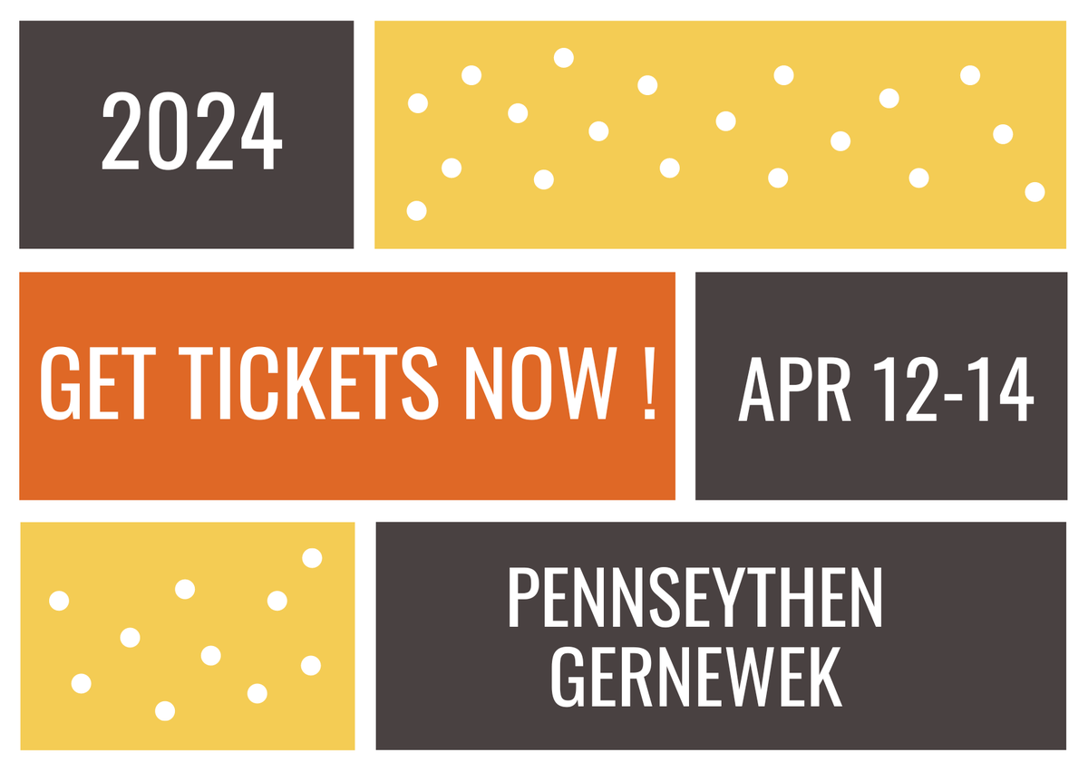 The Cornish Language Weekend, Pennseythen Gernewek, will be in Truro this year. Tickets on Eventbrite eventbrite.co.uk/e/pennseythen-… Come and join us! Dewgh ha agan junya