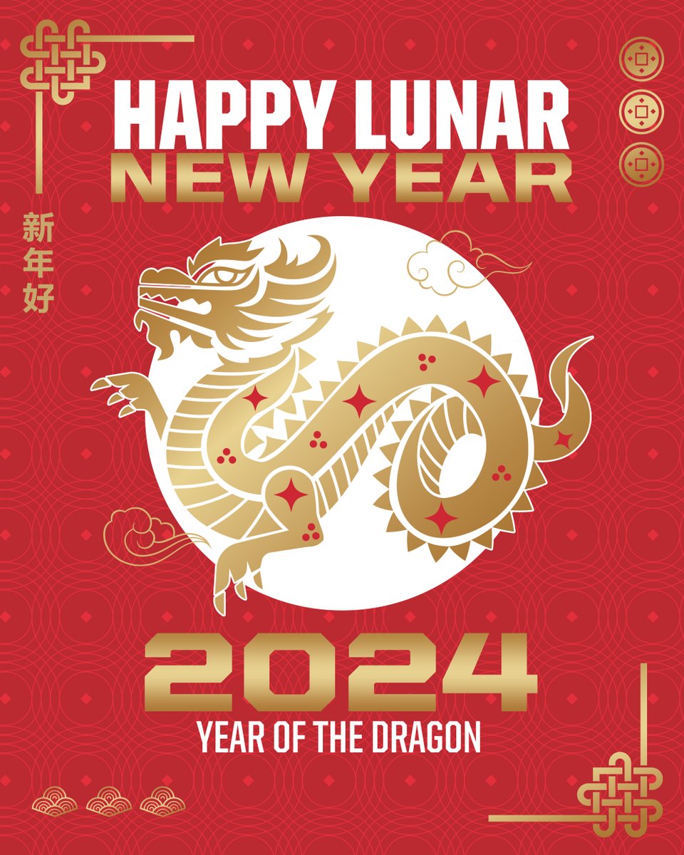 MLB's tweet photo. Happy Lunar New Year!

Wishing you good health and good fortune in the Year of the Dragon. https://t.co/FQcMIcoWh5