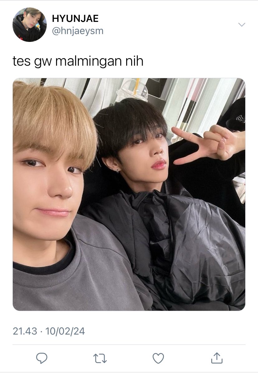 millchrains's tweet photo. anak kesyil kok udh cinta cintaan?

hyunjae x myungjae as siblings au.
myunghak ft milsun three tweets au https://t.co/qW6zY7qSMN
