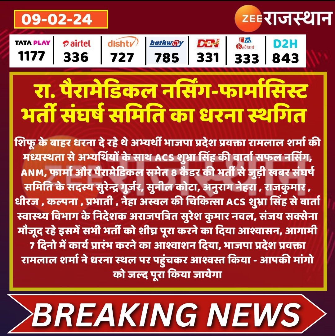 JATsunil_21's tweet photo. आदरणीय @ramlalsharmabjp जी भाई साहब,
आप हमारे 20546 परिवारों के साथ बनो और हमारी नाव को पार लगाओ
उम्मीद ही नही पूर्ण विश्वास है अगले सप्ताह आप हमारे घरों में खुशियां लाने का काम करोगै
#चयनितों_को_नियुक्ति_दो 
#नर्सिंग_एव_पैरामेडिकल_भर्ती_पुरी_करो।
@BhajanlalBjp 
@GajendraKhimsar https://t.co/NcWIcSp5Ll