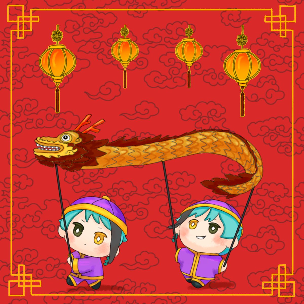 mochino_nui's tweet photo. ✨🧧🧨🐉✨ https://t.co/zEfDyxSa1Q