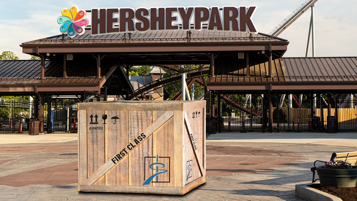 Hersheypark's tweet photo. Mark this shipment First Class https://t.co/PBM7vnPUfE