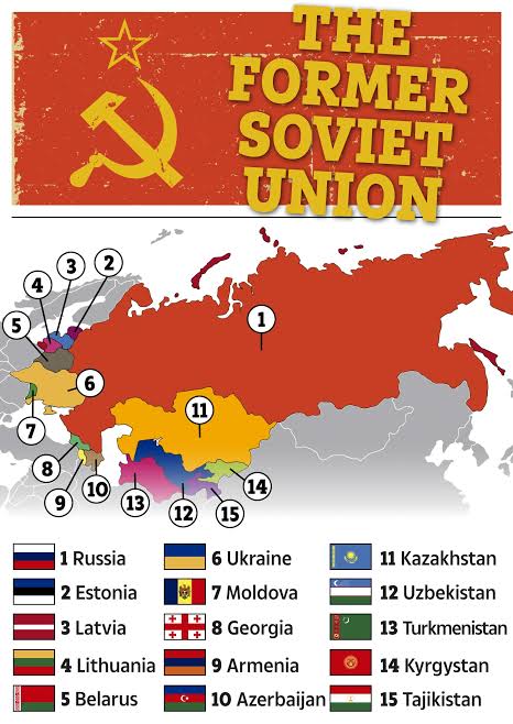 itswpceo's tweet photo. @stats_feed List, Countries Were Part of the Soviet Union. https://t.co/u4xAEuNuMv