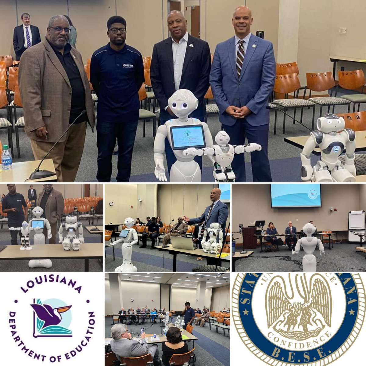 Thank you to Louisiana Department of Education Board of Elementary and Seconday Education (BESE) Members <a href="/PrestonCastille/">Preston Castille</a> and Ronnie Morris for the invitation.

##YouBelonginSTEM #STEMEducation <a href="/stem_action/">STEM Global Action (SGA)</a> <a href="/STEMecosystems/">STEM Ecosystems</a>  <a href="/STEMconnector/">STEMconnector</a>