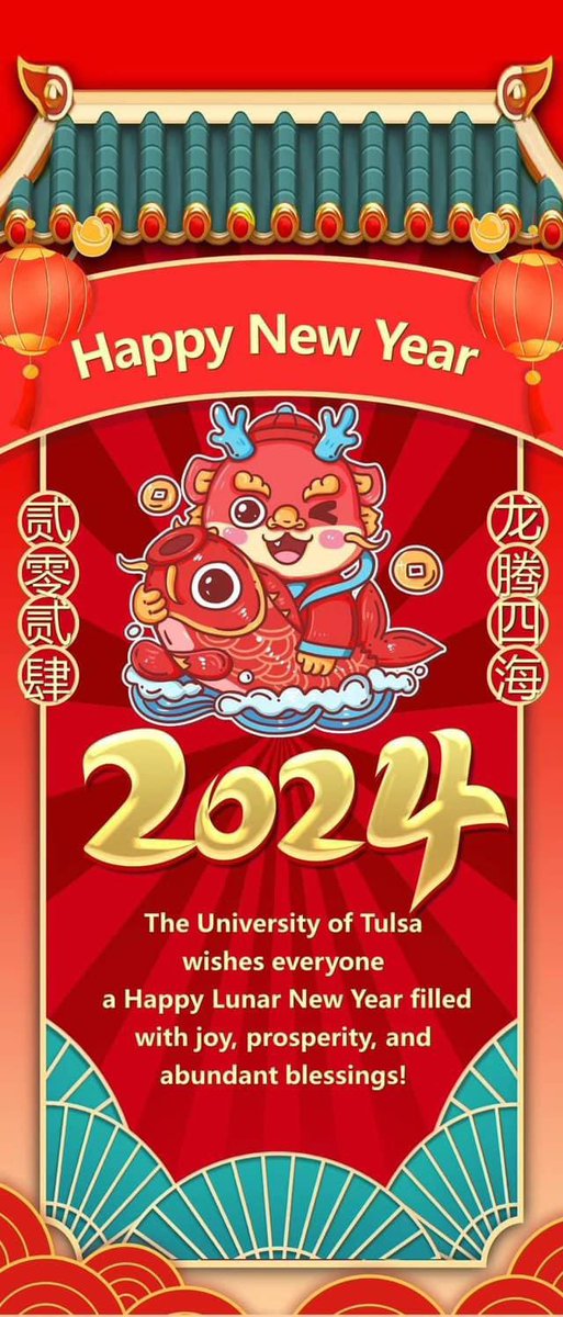 utulsaglobal's tweet photo. The Center for Global Engagement wishes everyone a Happy Lunar New Year!! https://t.co/MTzJqCXvsq