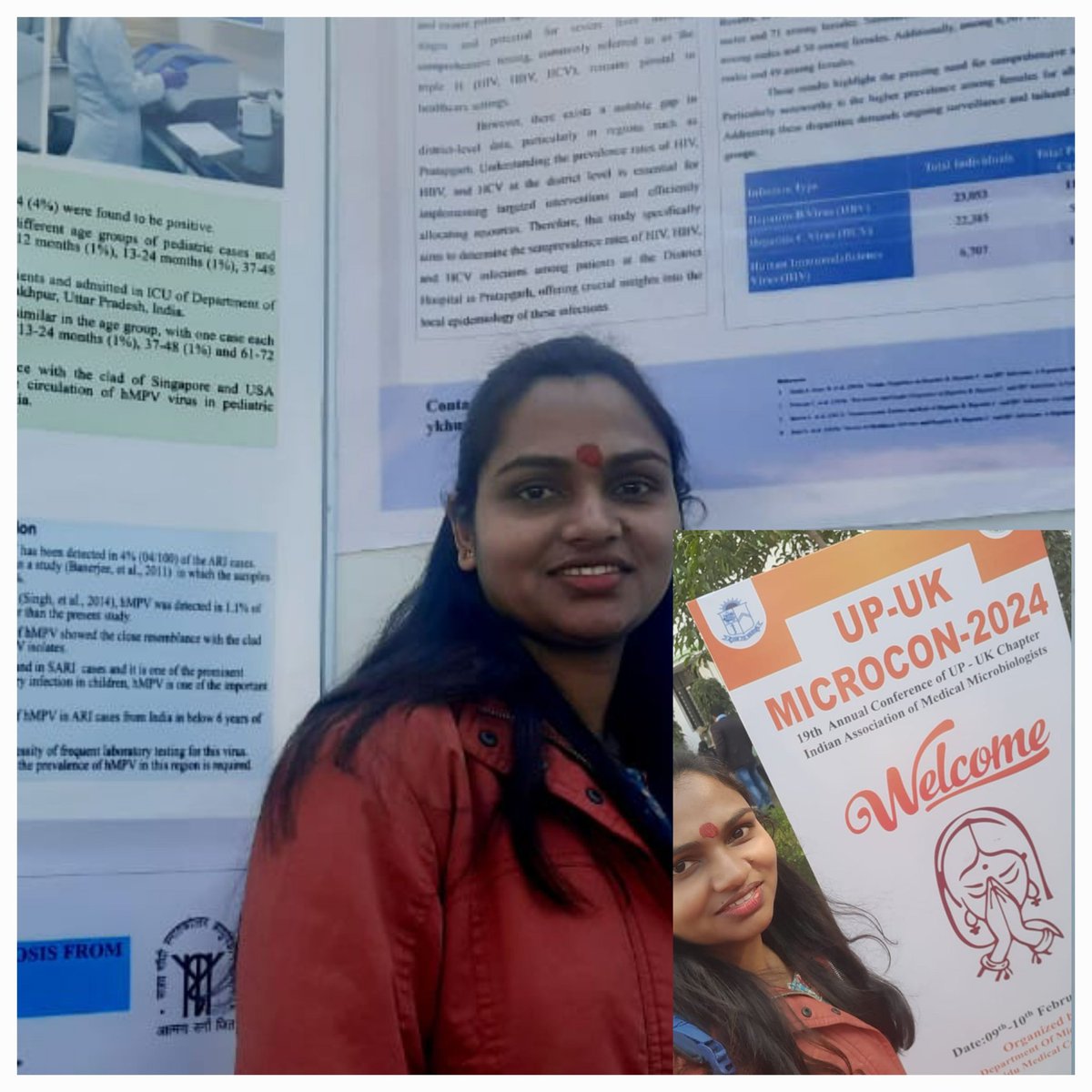 microasmcpbh's tweet photo. @PratapgarhAsmc Big congrats to Ms. Khushabu Yadav @Khushabu95Yadav for showcasing her #research poster at the "19th UP-UK MICROCON 2024" at S.N. Medical College, Agra. Keep up the excellent work! https://t.co/KBQs68ApCF