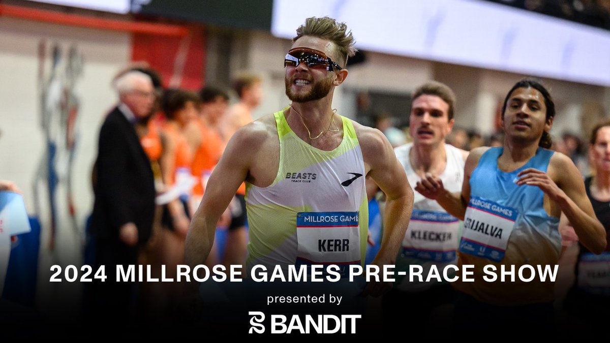 In about an hour, we will be going LIVE from @ArmoryNYC for our @MillroseGames Pre-Race Show (presented by @banditrunning) to preview all of the storylines and top athletes competing tomorrow. Last year, it was @LylesNoah, who knows what athletes will be crashing our set this