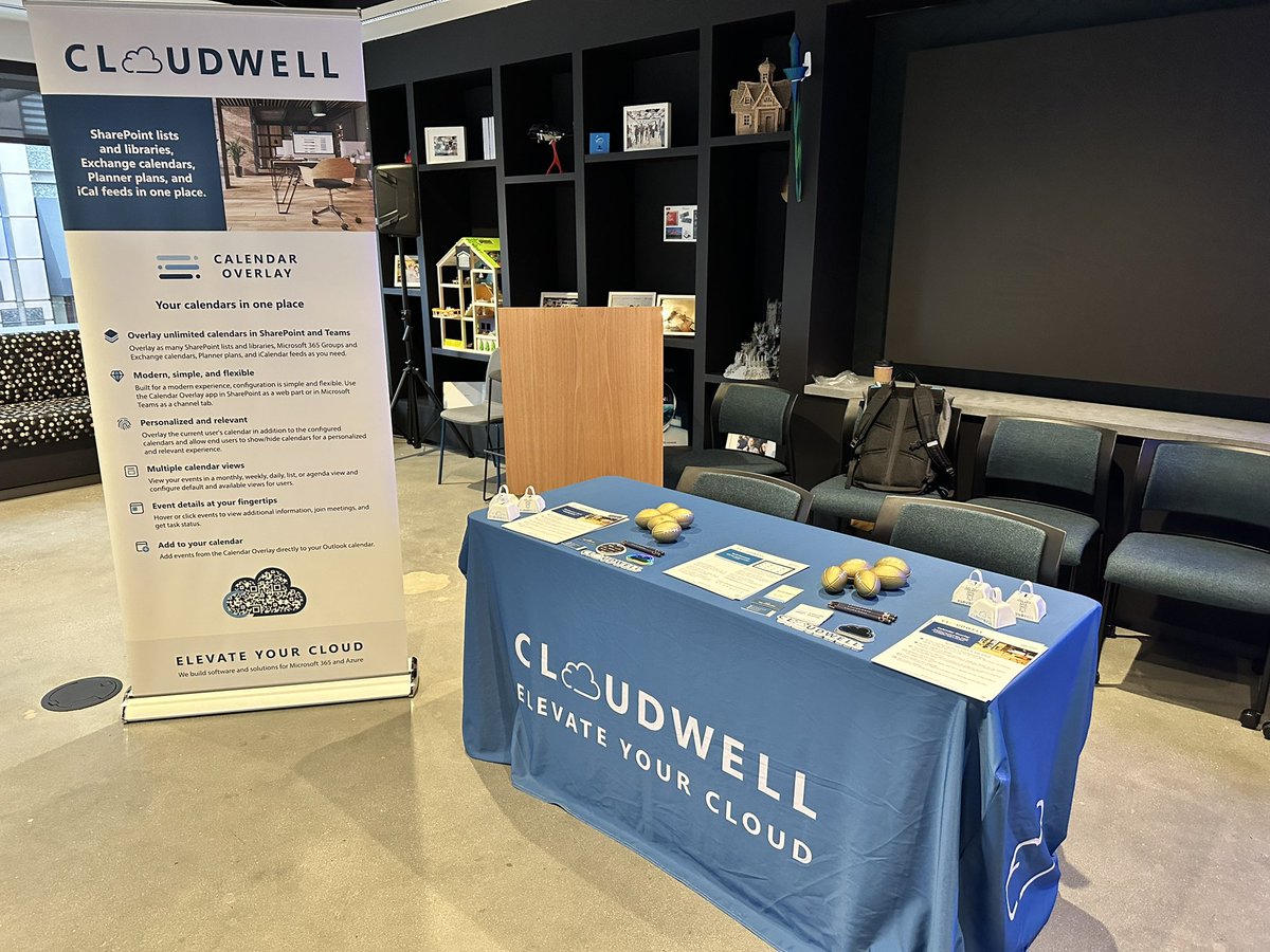cloudwell_io's tweet photo. If you’re at #M365DC, swing by to grab some swag and meet our CEO @PMcGown https://t.co/VAAVvBVUft