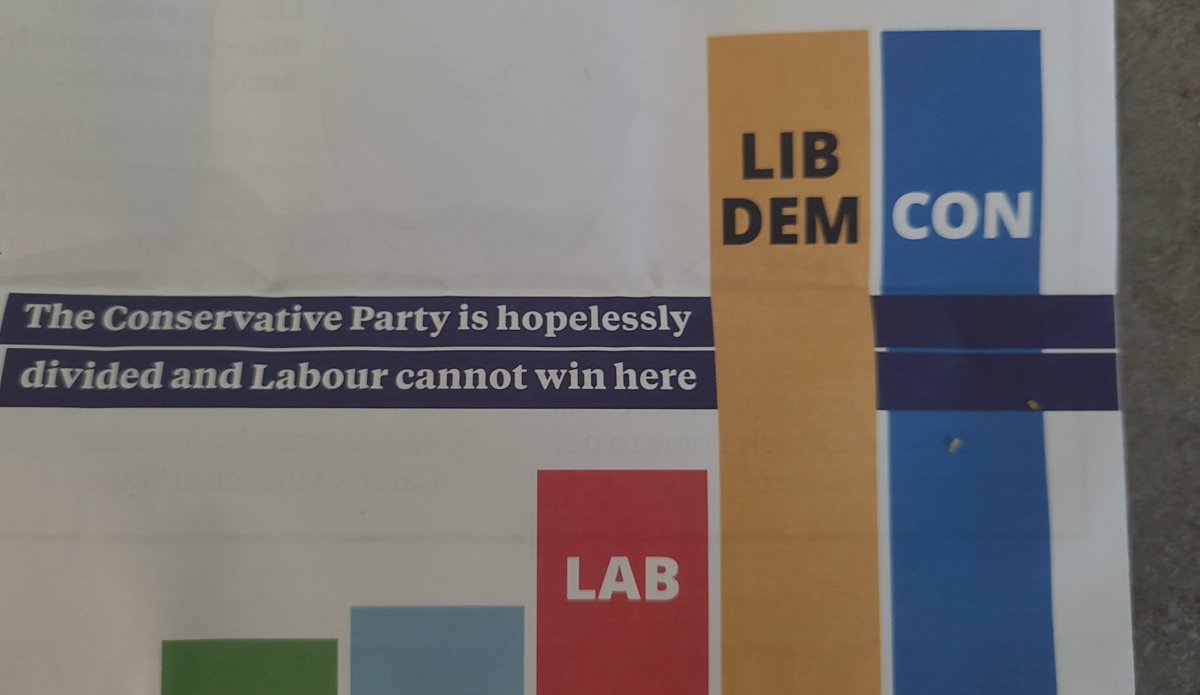 Hey folks...

If you get something like this.. 

Remember A vote for tory Ia bad...

A vote for the lib dem is also a vote for tories too..  .

Don't vote for either of them 

#swiminshit #electionlies #allbollox
