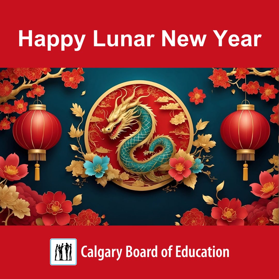 Happy Lunar New Year to everyone celebrating in the CBE community. May the Year of the Dragon bring health, happiness and good fortune. #WeAreCBE