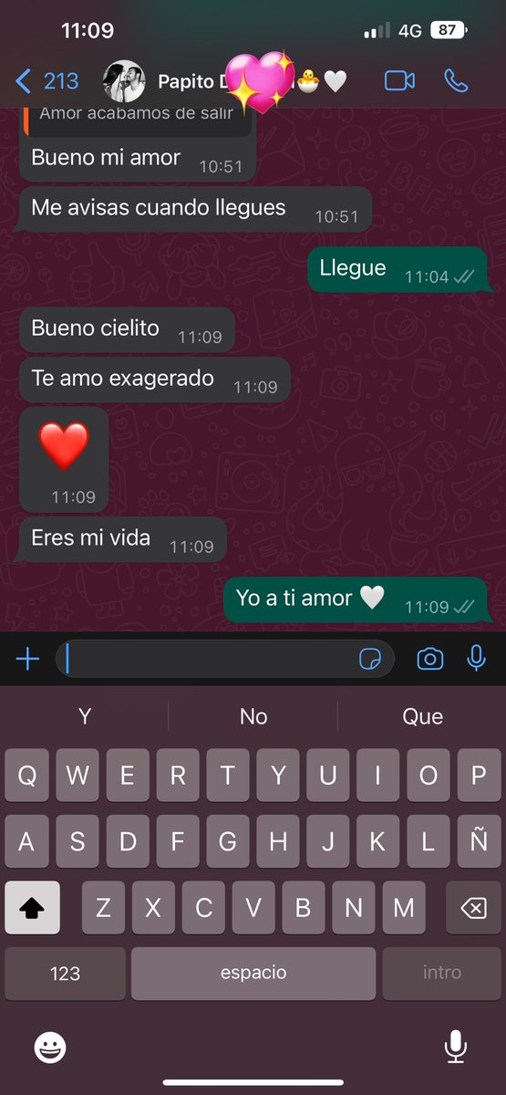 Lo que te amo 🤍🤍🤍🤍🤍🤍🤍