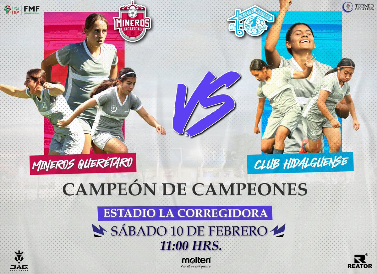 Hoy el Campeón de campeonas en La Corregidora.Tendremos el detalle del juego en <a href="/Siempre_Gallos/">Siempre Gallos Imagen Radio</a> a las 11. Enhorabuena <a href="/LigaTDP/">Liga TDP</a> <a href="/CEICKOR_ard/">CEICKOR Alto Rendimiento Deportivo</a>