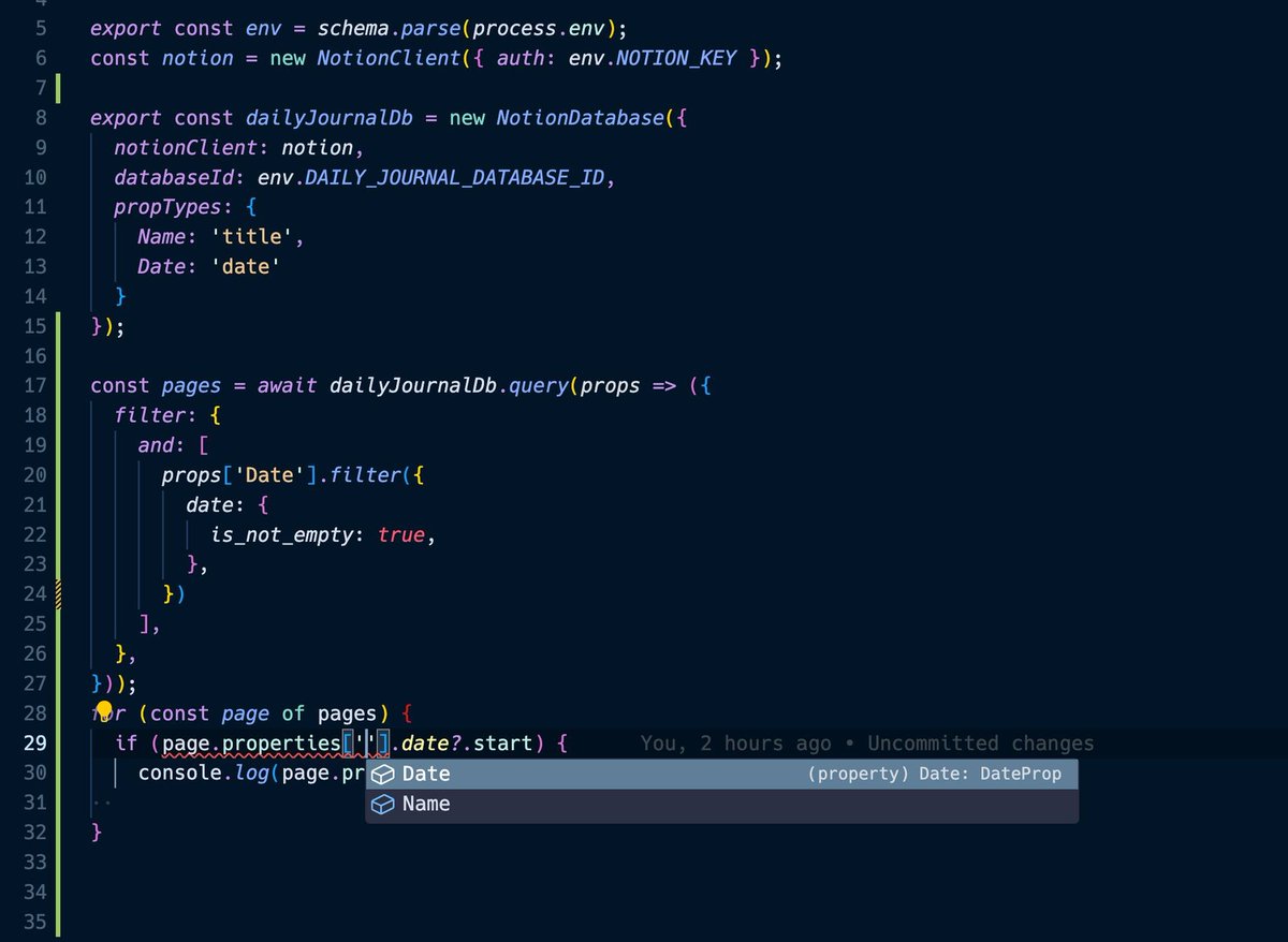 mildronize's tweet image. This Saturday, I built a Type-safe Notion Client.
If you often program with the Notion API, you might be frustrated with the overly flexible payload, making it difficult to specify types and lacking type safety.
@NotionHQ #NotionAPI #NotionClient #typescript #typesafe