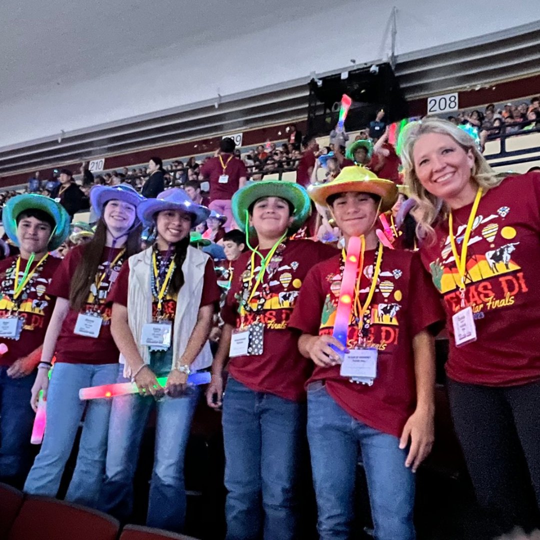 IDODI's tweet photo. Today we have four Regional Tournaments taking place in Texas. Wishing our Texas DI teams the best of luck!
#DestinationImagination #ChallengeExperience #TexasDI #Texas #STEAMeducation #TournamentTime https://t.co/3EgJm2LFBB