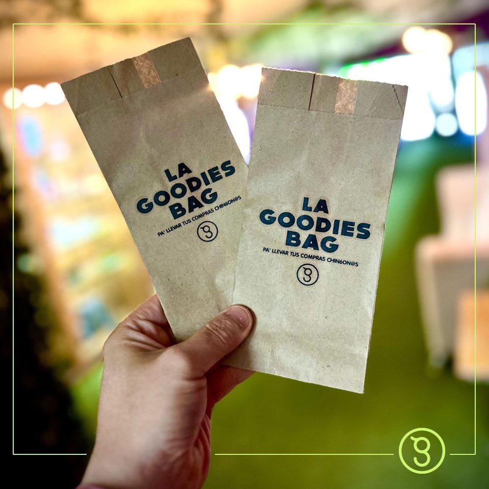 theGOODIESstore's tweet photo. NUEVO ARTE en nuestras bolsas de papel Kraft. ¡Donde te llevas tus COMPRAS CHIN6ON@S! 🤩

- GOODIES®, una tienda con concepto.-

#LifeIsGoodies #Est2010 #AfterWeedGOODIESisAllYouNEED #MyStyle #MyVibe #MyBag #LaGoodiesBag #Compras https://t.co/GzZns9jQiV