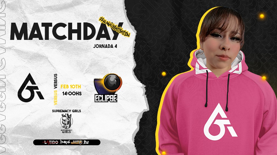 Assassin Gaming (@assasingaminggg) on Twitter photo Matchday 𝐱 #Ninjas
Una jornada más que nuestras ninjas vuelven con todo!!!! Vamos a apoyarlas ❤️🔥🥷🏻👑
🏆 • <a href="/CR_Supremacy/">Supremacy League</a> (girls)
📌 • Fase de Grupos
🆚 • @Eclipse_esCR
📺 • twitch.tv/recameca
⏰ • 14:00 HS🇲🇽
¡POR LA VICTORIA, CHICAS! 🤟🏽
#AlwaysAssassin 🥷🏼 Matchday 𝐱 #Ninjas
Una jornada más que nuestras ninjas vuelven con todo!!!! Vamos a apoyarlas ❤️🔥🥷🏻👑
🏆 • <a href="/CR_Supremacy/">Supremacy League</a> (girls)
📌 • Fase de Grupos
🆚 • @Eclipse_esCR
📺 • twitch.tv/recameca
⏰ • 14:00 HS🇲🇽
¡POR LA VICTORIA, CHICAS! 🤟🏽
#AlwaysAssassin 🥷🏼