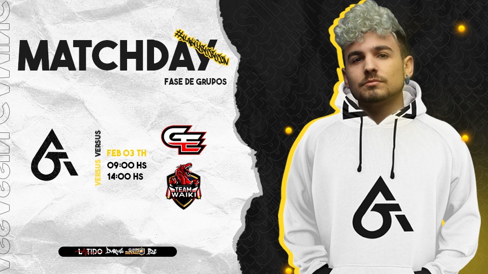Assassin Gaming (@assasingaminggg) on Twitter photo Matchday 𝐱 #Ninjas
Salimos a pelear esperando resultados positivos🥷🏻
🏆 • <a href="/MiniGametosCR/">MiniGametos - Clash Royale</a>
📌 • Fase de Grupos
🆚 • <a href="/GoodEnough_cr/">Good Enough</a>
⏰ • 09:00 HS🇲🇽
🏆 • <a href="/SoberbiosL_2024/">Soberbios League 🐸</a>
📌 • Fase de Grupos
🆚 • <a href="/TeamWaikiPE/">TEAM WAIKI</a>
⏰ • 14:00 HS🇲🇽
¡HOY SE GANA! 🤟🏽
#AlwaysAssassin 🥷🏼 Matchday 𝐱 #Ninjas
Salimos a pelear esperando resultados positivos🥷🏻
🏆 • <a href="/MiniGametosCR/">MiniGametos - Clash Royale</a>
📌 • Fase de Grupos
🆚 • <a href="/GoodEnough_cr/">Good Enough</a>
⏰ • 09:00 HS🇲🇽
🏆 • <a href="/SoberbiosL_2024/">Soberbios League 🐸</a>
📌 • Fase de Grupos
🆚 • <a href="/TeamWaikiPE/">TEAM WAIKI</a>
⏰ • 14:00 HS🇲🇽
¡HOY SE GANA! 🤟🏽
#AlwaysAssassin 🥷🏼