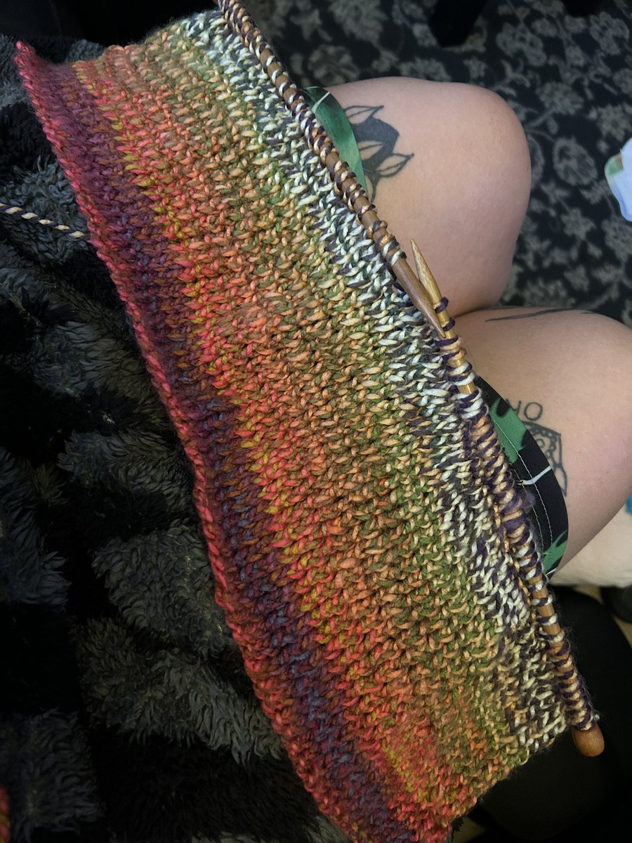 The confidence went straight to my head &amp; I just went in with the yarn I wanted to use instead of tester.. 🤷🏻‍♀️ not to toot my own horn, but I’m kinda smashing it 🎉