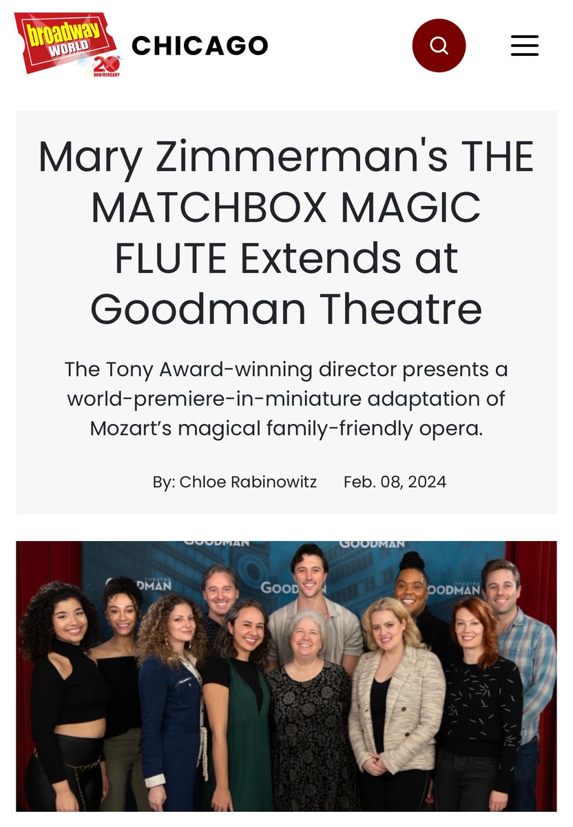 And just like that folks, we are EXTENDED! It has been soo much fun to be apart of this wonderful cast at <a href="/GoodmanTheatre/">Goodman Theatre</a> —get your tickets as they are selling ultra fast!! This is a show NOT to be missed!  

goodmantheatre.org/show/the-magic…
