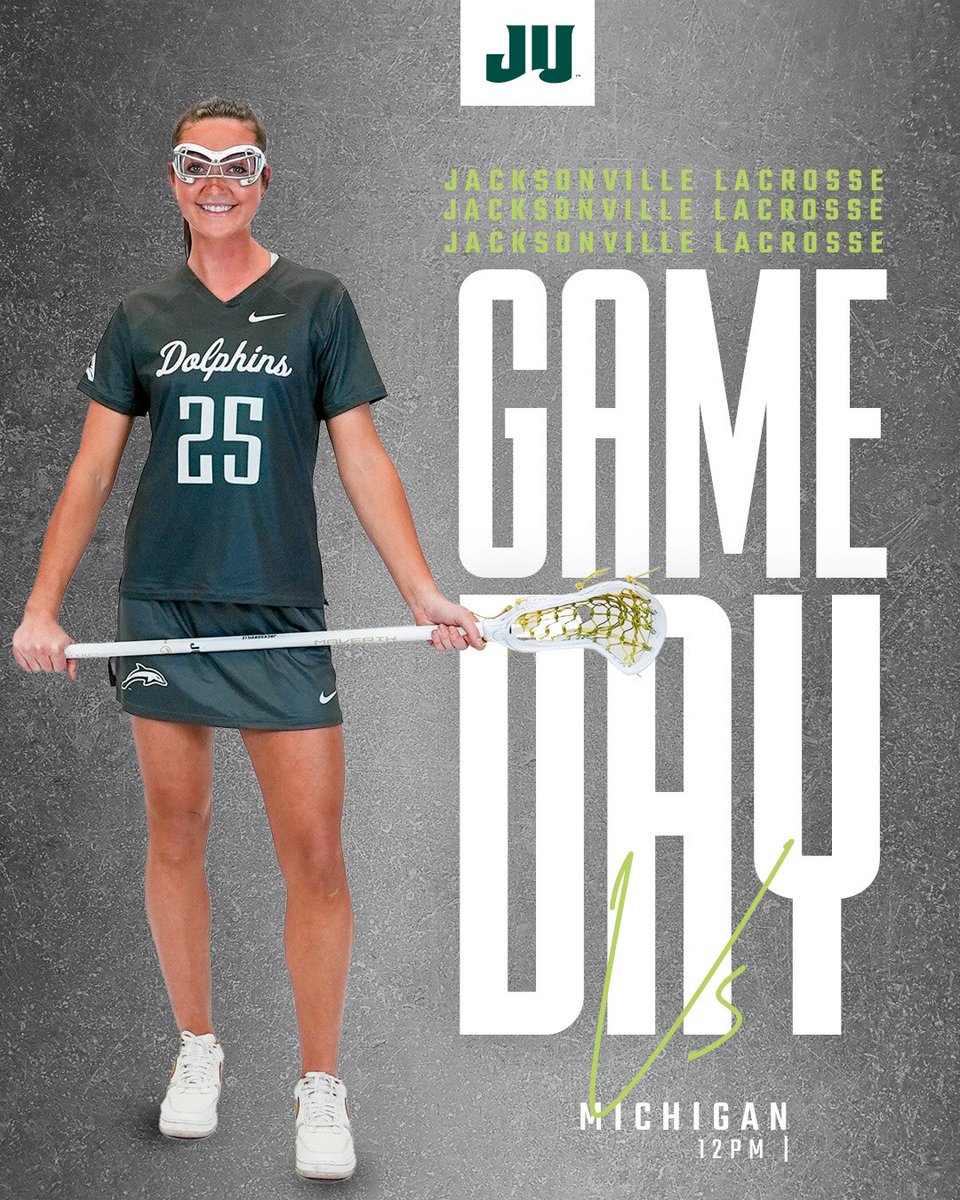 It’s that time of year!!!

⏰ 12 PM
📍 Jacksonville, FL
📺 judolphins.com/sidearmstats/w…

#JUPhinsUp #LacrosseCapitaloftheSouth