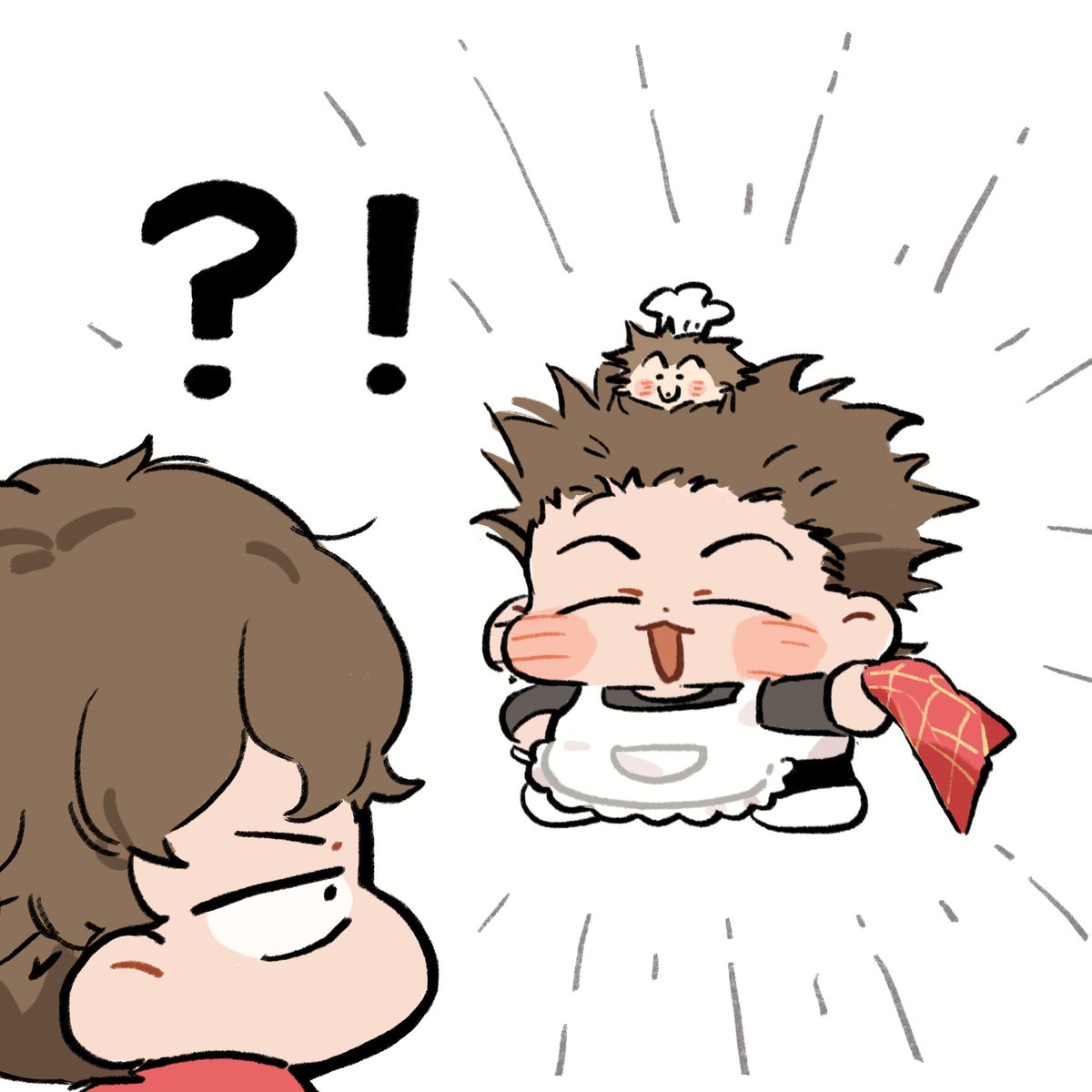 phsc33's tweet image. 料理刺猬王！🦔🥦👨🏻‍🍳
#ソーリョ #준섭태섭 #宗良