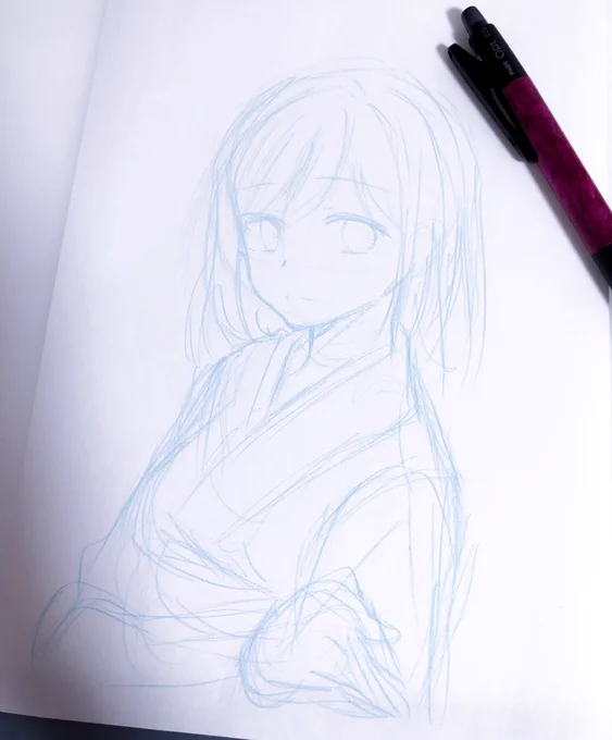 1分で終わるラフわろ 