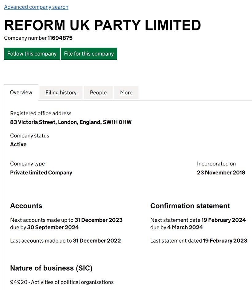 Riddle me this...

The Brexitards voted to 'take back control' from 'unelected bureaucrats dictating policy to us', yet are now happy to vote for Reform UK Ltd, whose leadership and whose policies they have no say in choosing.

🤔

#refukoff #refukkersout #fascistsout