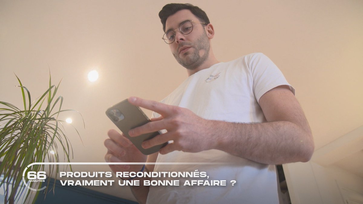 66Minutes's tweet photo. 📷 Rendez-vous à partir de 17H20 pour un nouveau #66minutes sur @M6 présenté par @kareenkg

▶️ Plus écologique et plus économique, le reconditionné a le vent en poupe. Mais si ces produits coûtent moins cher, fait-on toujours de bonnes affaires ? https://t.co/xFi8yi2dem