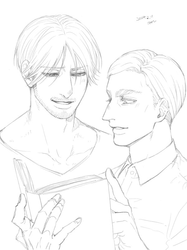 えるびんの話をわかんないけどうんうんって聞くみけさんです(多分ミケエル)