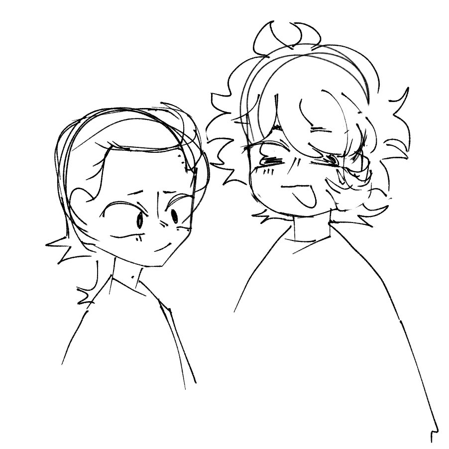 JoshShipping's tweet photo. I got caught up writing a fanfic yesterday and forgot to draw. <_< Josh and Terrance from school yesterday  and an old jospher I was or may not have posted on my main https://t.co/hck759k3sk