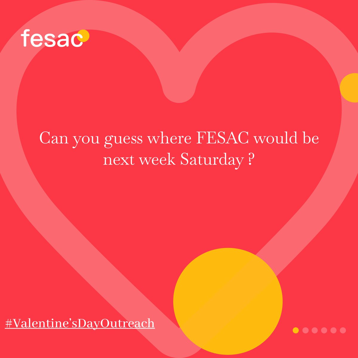 fesacfoundation's tweet photo. Can you guess where we're spreading love this Valentine's period in LAGOS? Take a guess in the poll and join the fun as we share kindness and joy with those in need! 💜 
#ValentinesDay #SpreadLove #GuessingGame https://t.co/Ixw899t08y