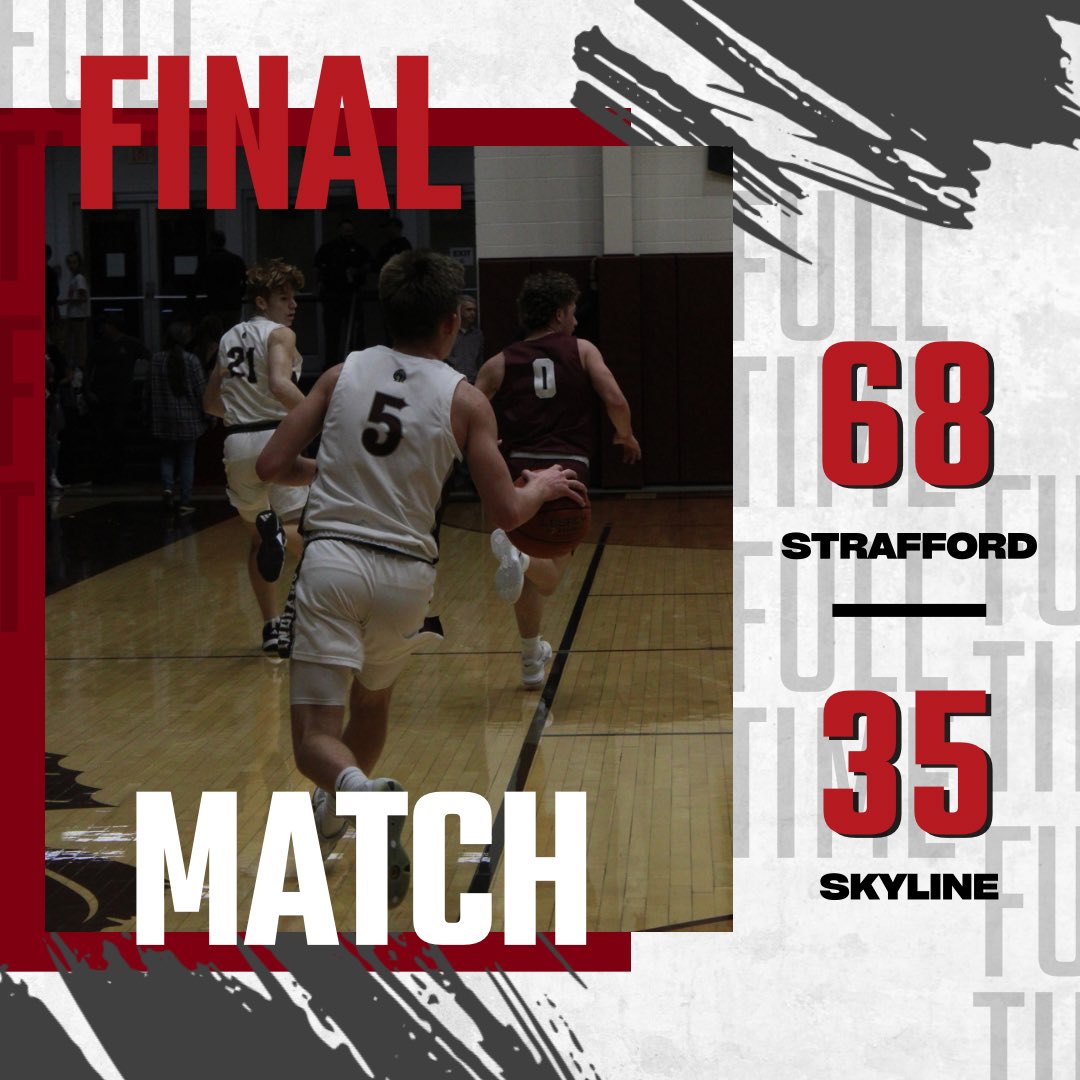 A WIN🏆 for the Strafford Indians! Last night BOTH varsity and junior varsity won their games. Varsity 68-35 and junior varsity 45-33.

#StraffordStrong🏀
