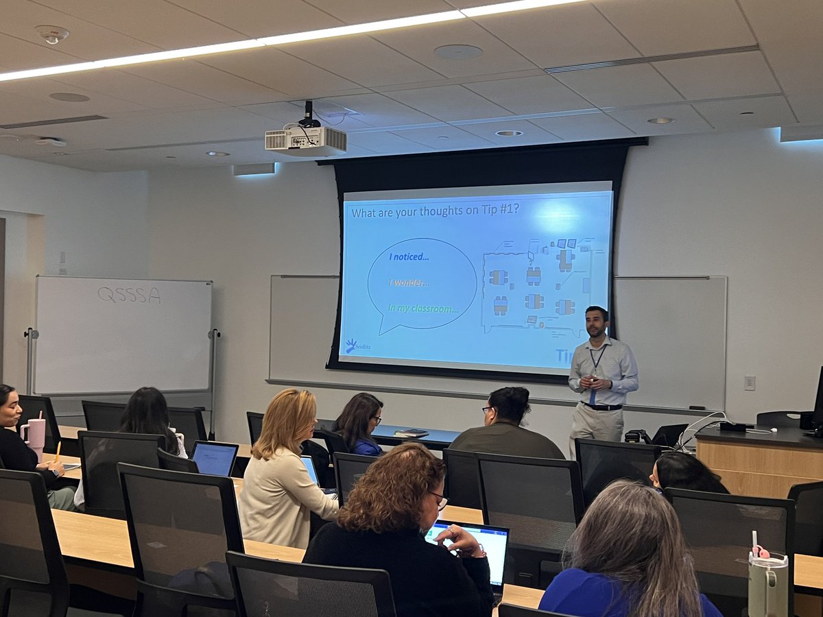 DrEMJaime89's tweet image. @Seidlitz_Ed Isaac Marquez presenting  “Sheltered Instruction: Top Tips” using @EllevationEd “I Notice, I Wonder” activity and Total-Response Signals @TexTESOLIV #TPR #Ellevation
